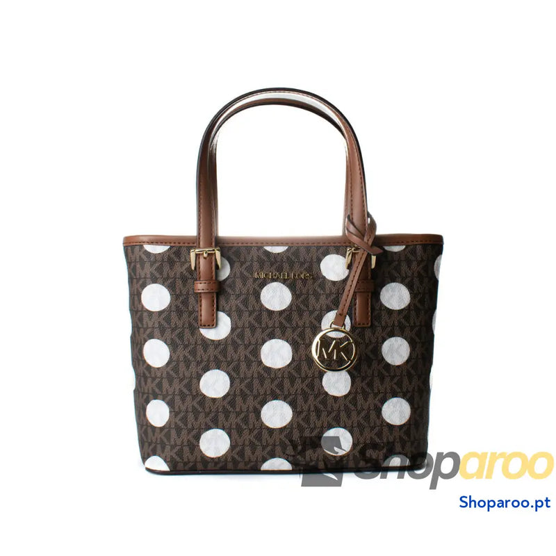 Bolsa a Tiracolo Michael Kors 35S5GTVT0O-LUGGAGE Castanho 21 X 19 X 11 CM