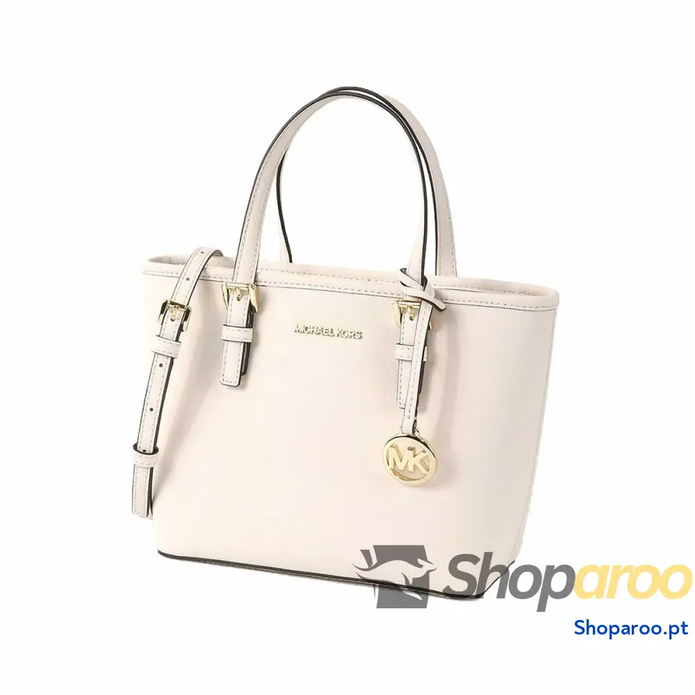 Bolsa a Tiracolo Michael Kors 35T9GTVT0L-LT-CREAM Bege 24 x 19 10 cm
