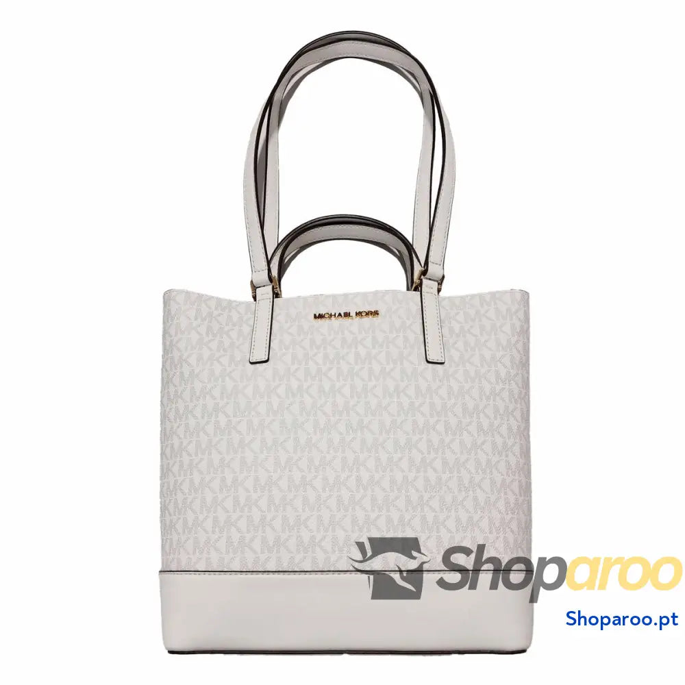 Bolsa a Tiracolo Michael Kors Kelli Branco 30 x 27 9 cm
