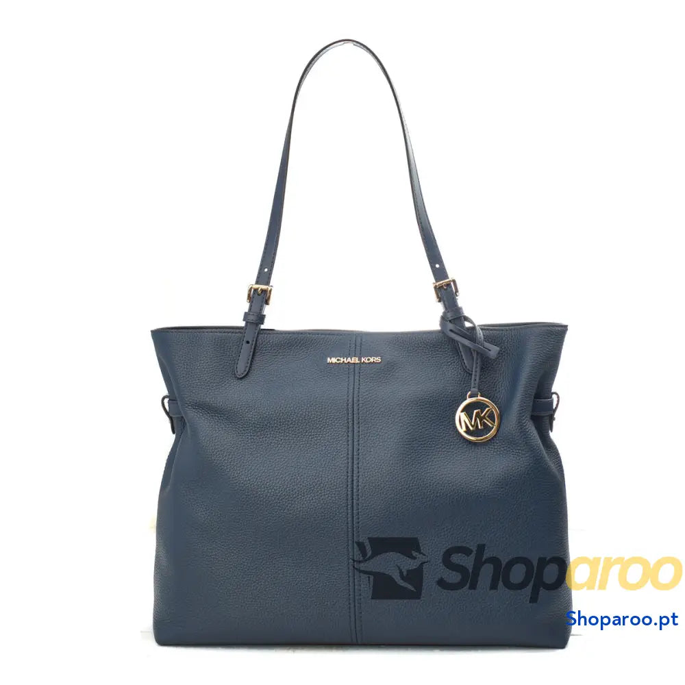 Bolsa a Tiracolo Michael Kors Lenox Azul 40 x 32 13 cm