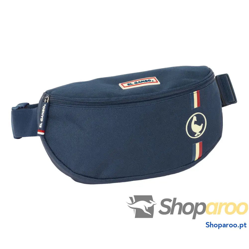 Bolsa de Cintura El Ganso Eclipse Azul Marinho 23 x 14 x 9 cm