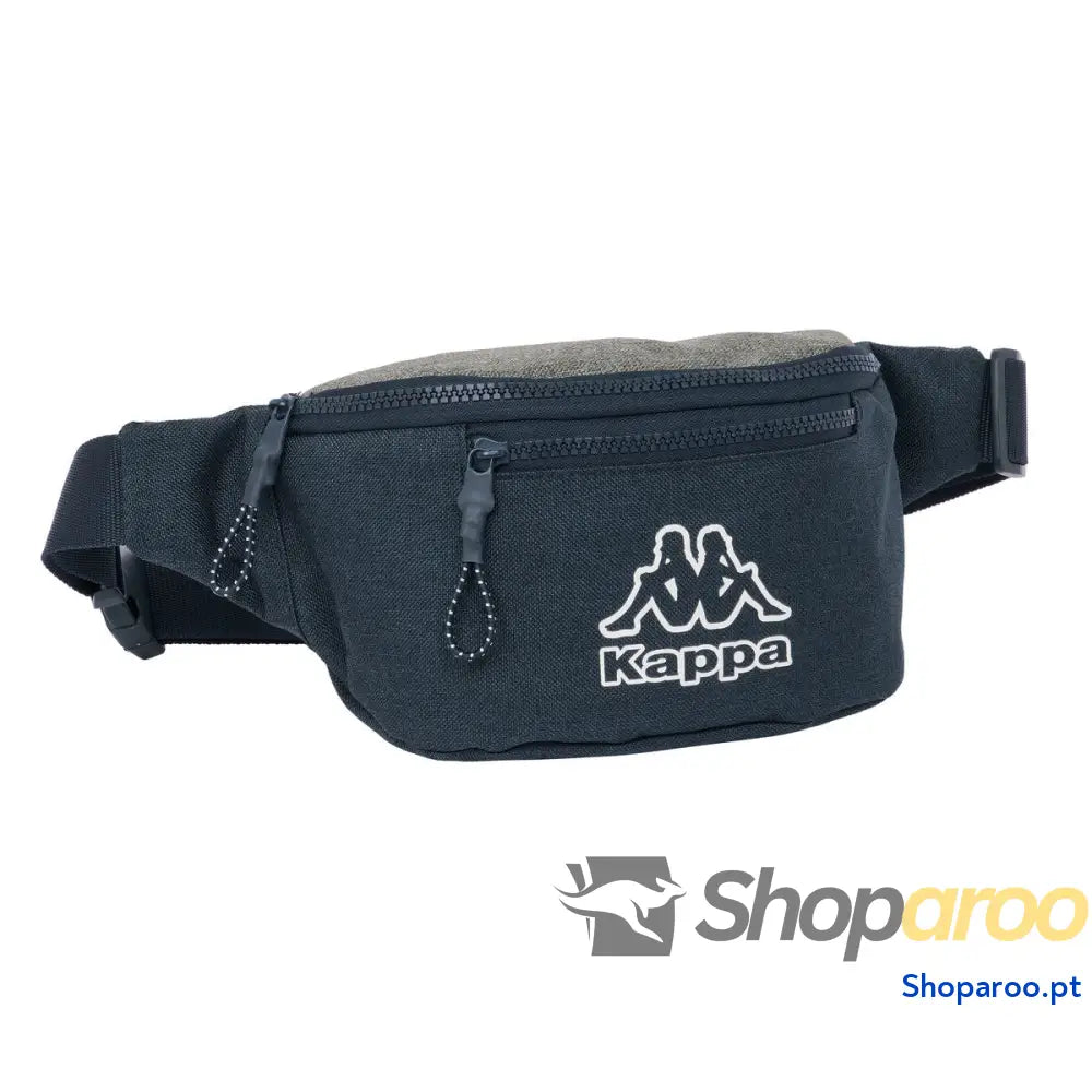 Bolsa de Cintura Kappa Dark navy Cinzento Azul Marinho 23 x 12 x 9 cm
