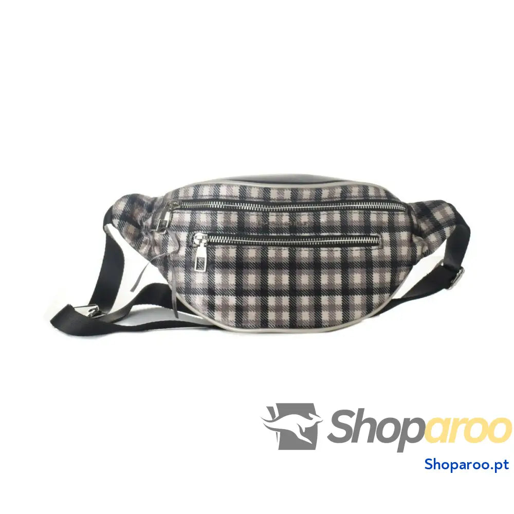 Bolsa de Cintura Laura Ashley DFG-BLCK-GRS Preto 24 x 12 x 12 cm