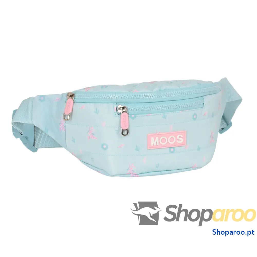 Bolsa de Cintura Moos Garden Turquesa 23 x 12 x 9 cm