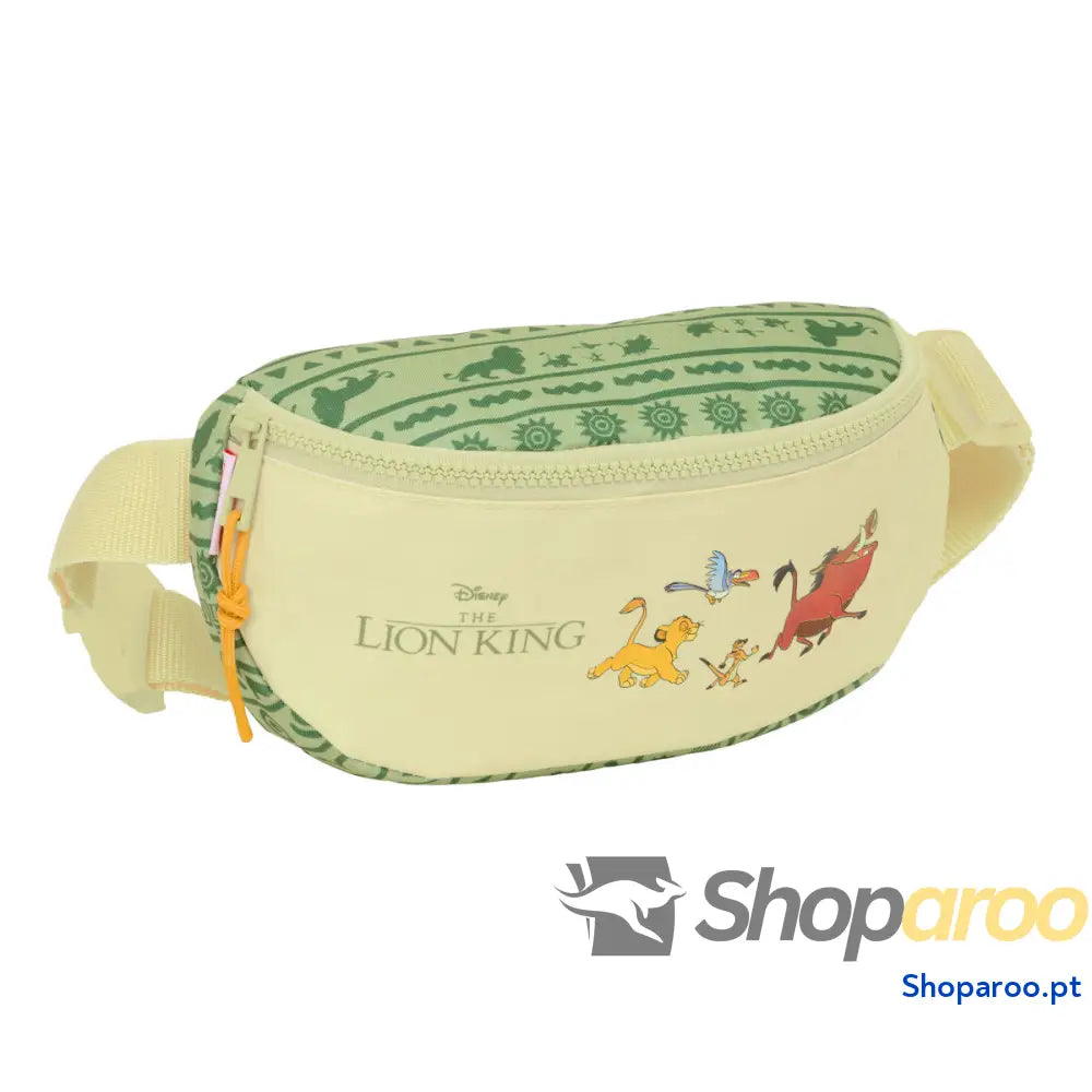 Bolsa de Cintura Mufasa Verde Bege 23 x 14 x 9 cm