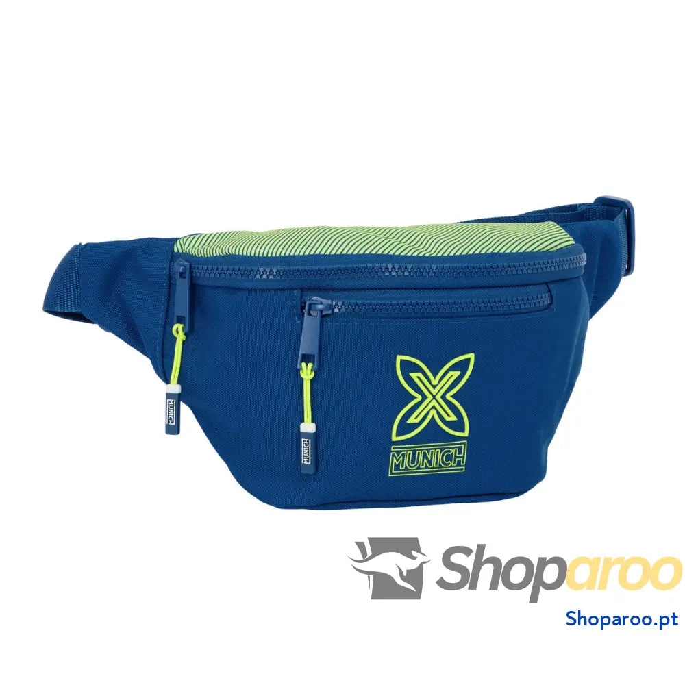 Bolsa de Cintura Munich North Azul Marinho 23 x 12 x 9 cm