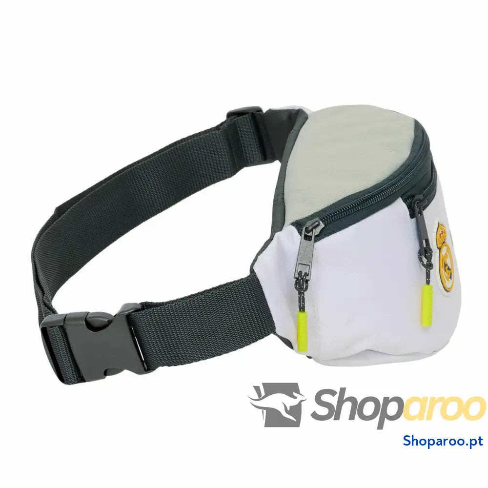 Bolsa de Cintura Real Madrid C.F. Branco Desportivo 23 x 12 x 9 cm