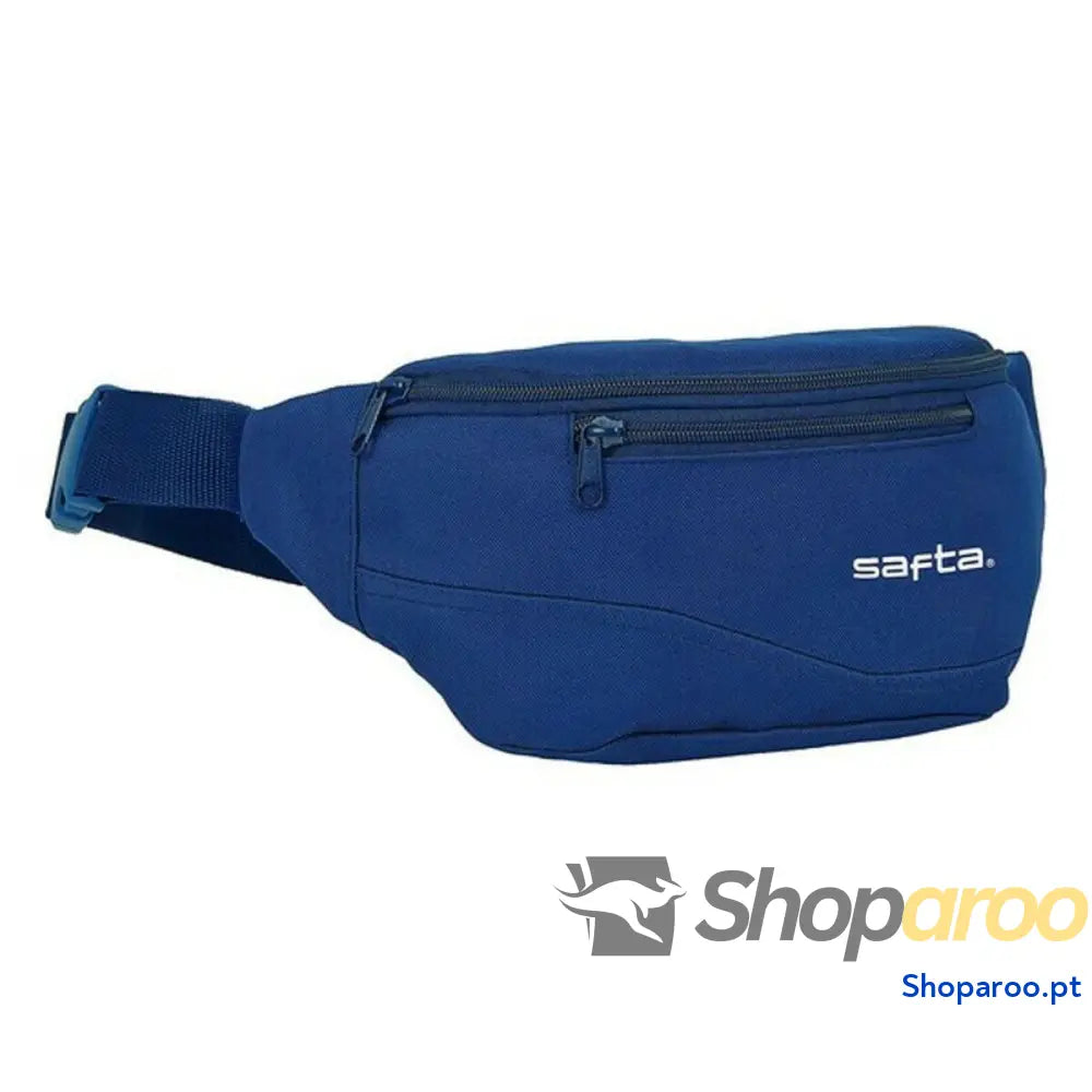 Bolsa de Cintura Safta M446 Azul Marinho (23 x 12 x 9 cm)