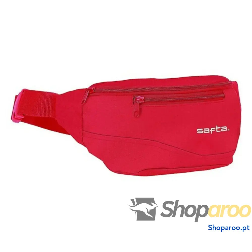 Bolsa de Cintura Safta M446 Vermelho (23 x 12 x 9 cm)