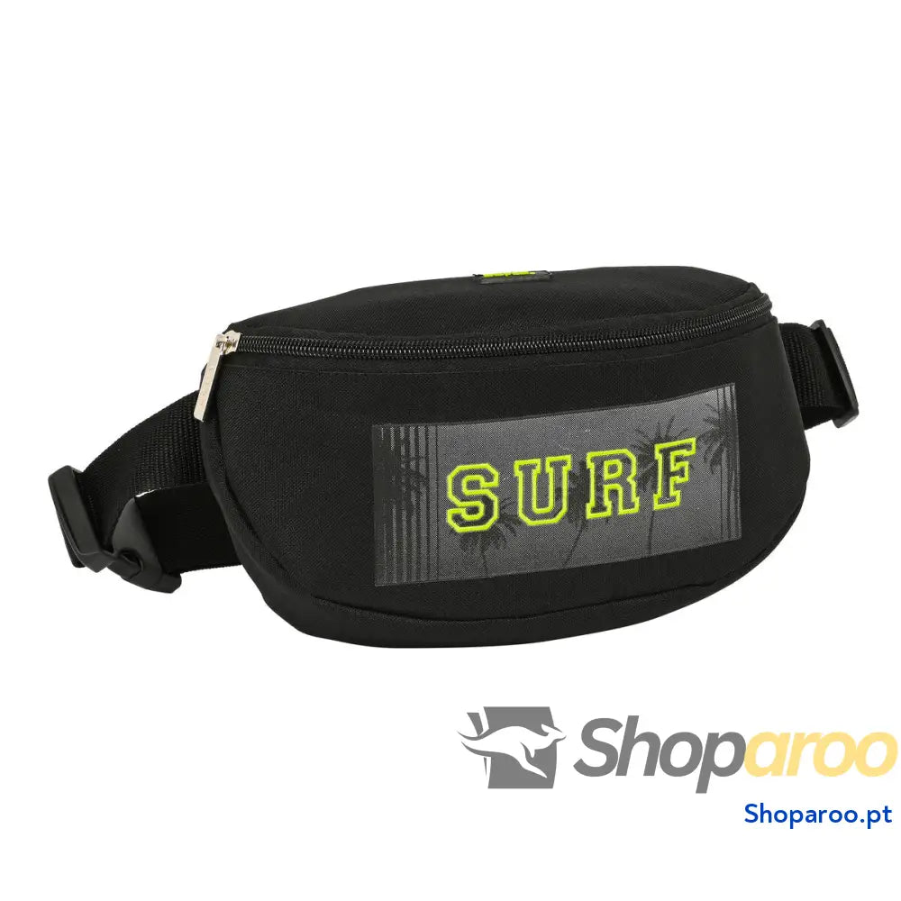 Bolsa de Cintura Safta Surf Preto 23 x 14 x 9 cm