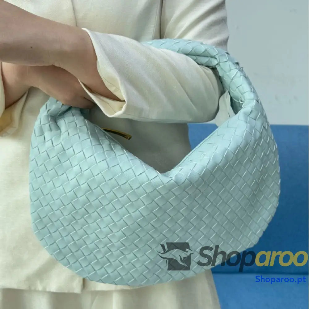 Bolsa de senhora grande em tecido bolsa mão com capacidade para as axilas