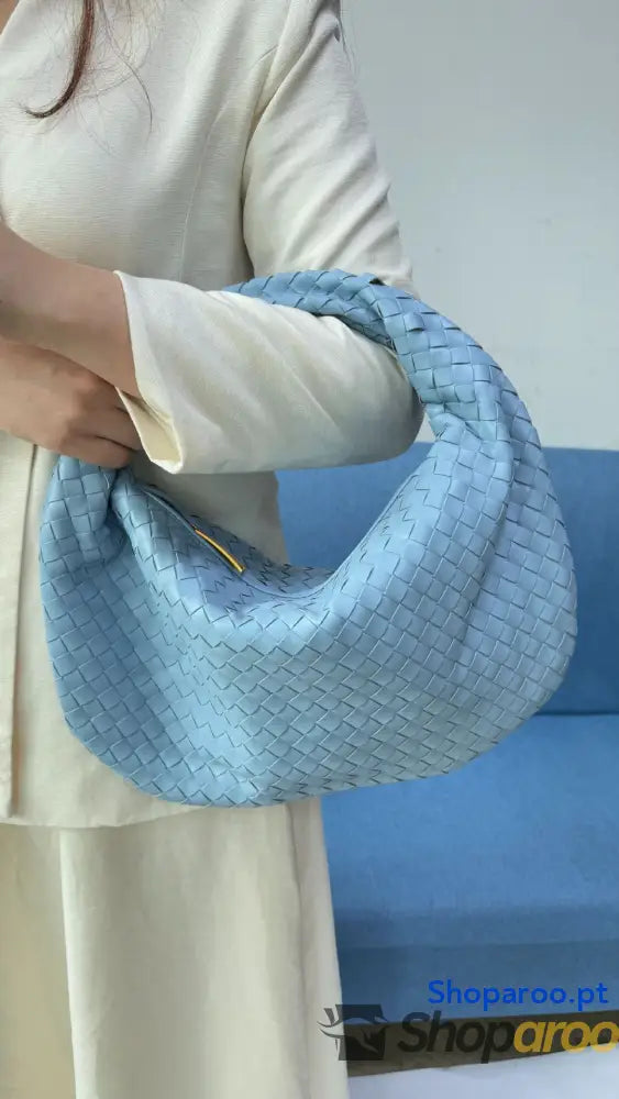 Bolsa de senhora grande em tecido bolsa mão com capacidade para as axilas