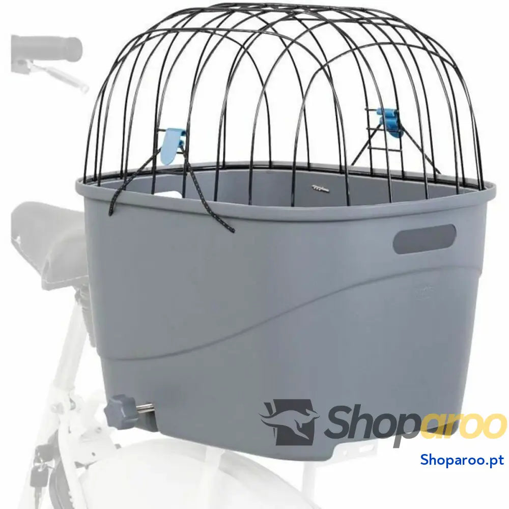 Bolsa de transporte Trixie 13115 Cinzento Metal Plástico 36 x 47 x 46 cm Bicicleta