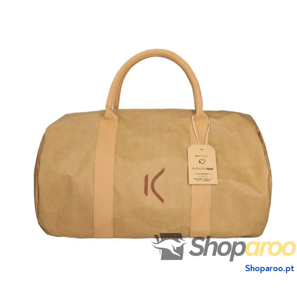 Bolsa de Viagem KSIX WeekendBag Castanho Eco-friendly Papel kraft