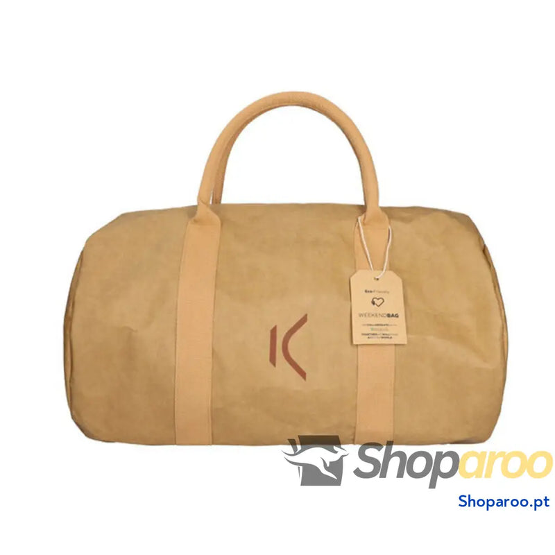 Bolsa de Viagem KSIX WeekendBag Castanho Eco-friendly Papel kraft