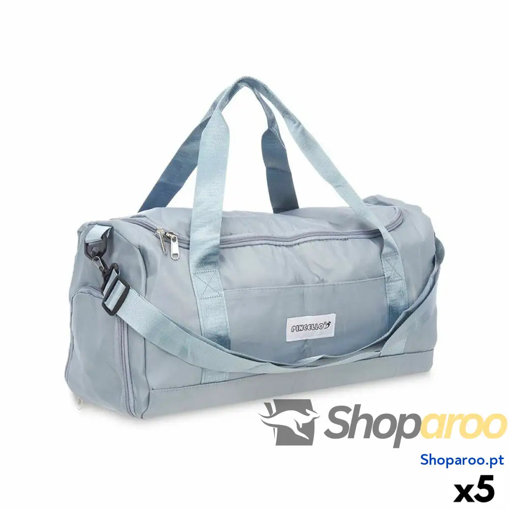 Bolsa de Viagem Pincello 576 Cinzento 46 x 25 x 28 cm (5 Unidades)