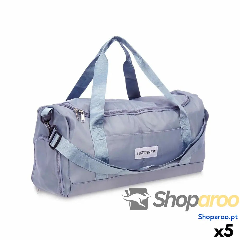 Bolsa de Viagem Pincello 579 Azul 46 x 25 x 28 cm (5 Unidades)