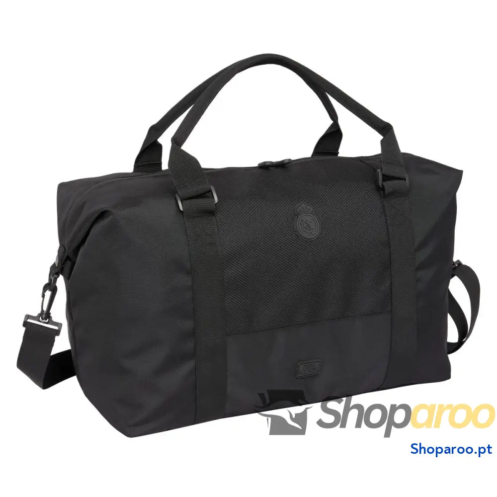 Bolsa de Viagem Real Madrid C.F. Premium Preto 50 x 29 x 22 cm