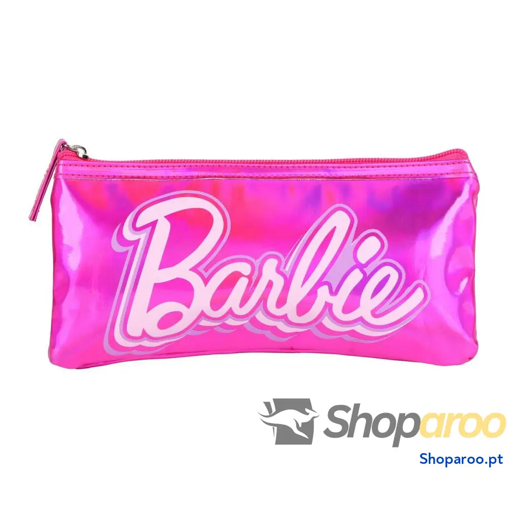 Bolsa Escolar Barbie Fúcsia 22,5 x 11,5 x 1,5 cm