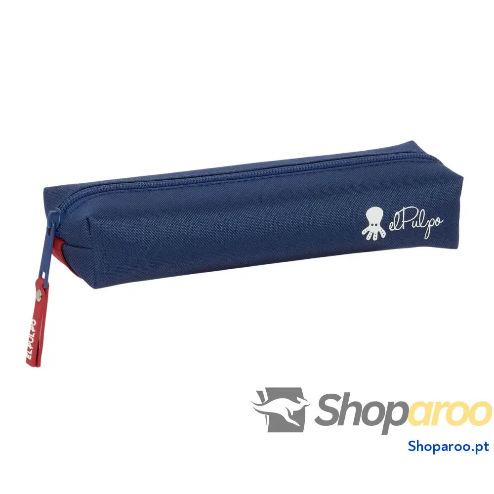 Bolsa Escolar El Pulpo Azul Marinho 22 x 4 x 7 cm