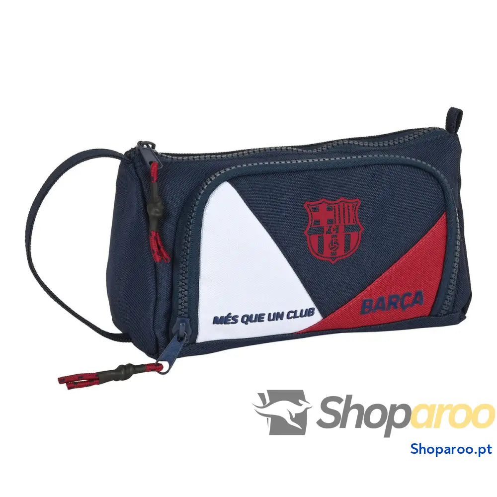 Bolsa Escolar F.C. Barcelona Corporativa Azul Grená 20 x 11 x 8.5 cm