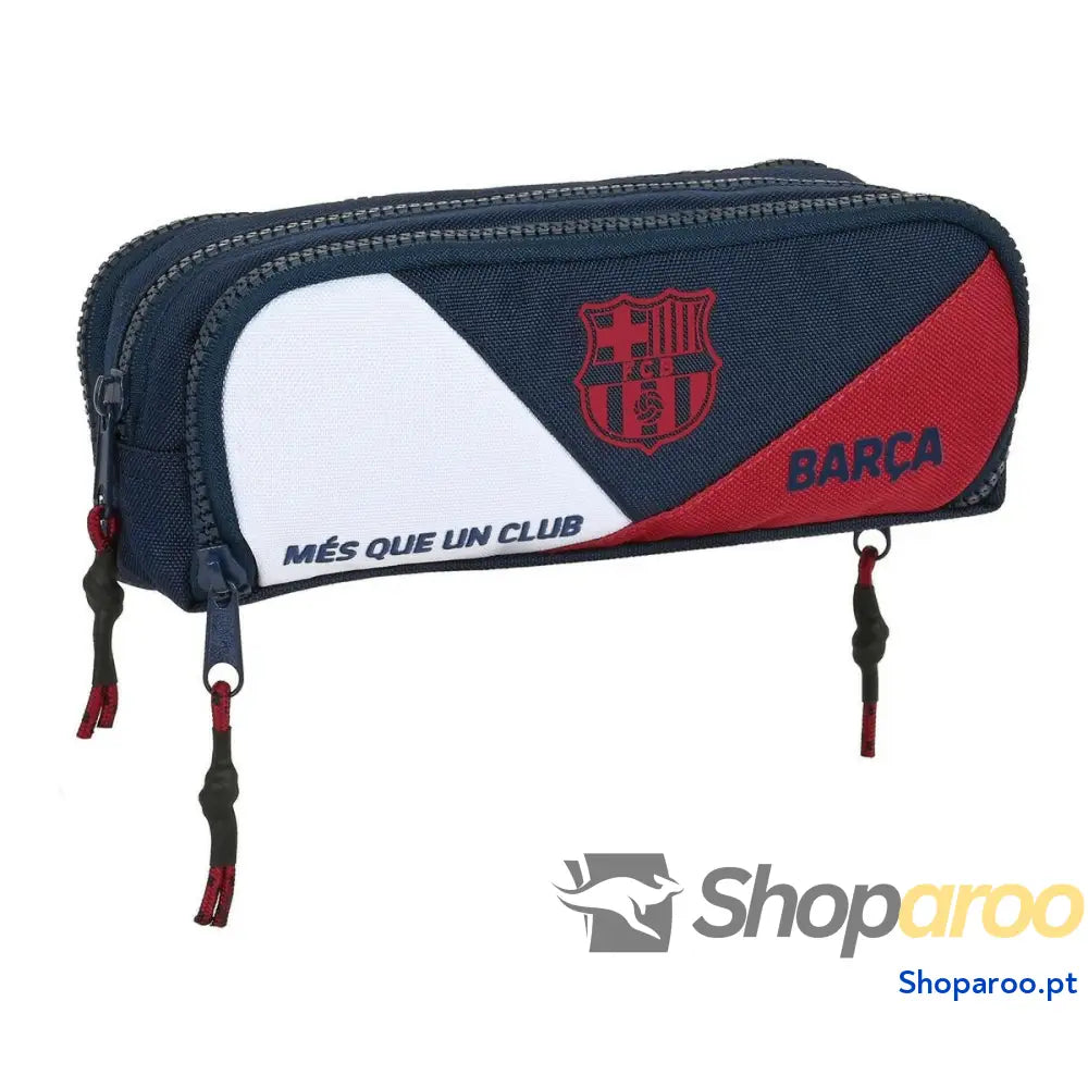 Bolsa Escolar F.C. Barcelona Corporativa Azul Grená (21 x 8 x 8 cm)