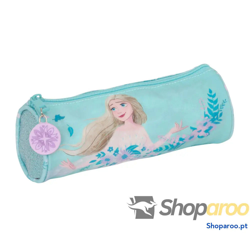 Bolsa Escolar Frozen Hello spring Azul Claro 20 x 7 x 7 cm