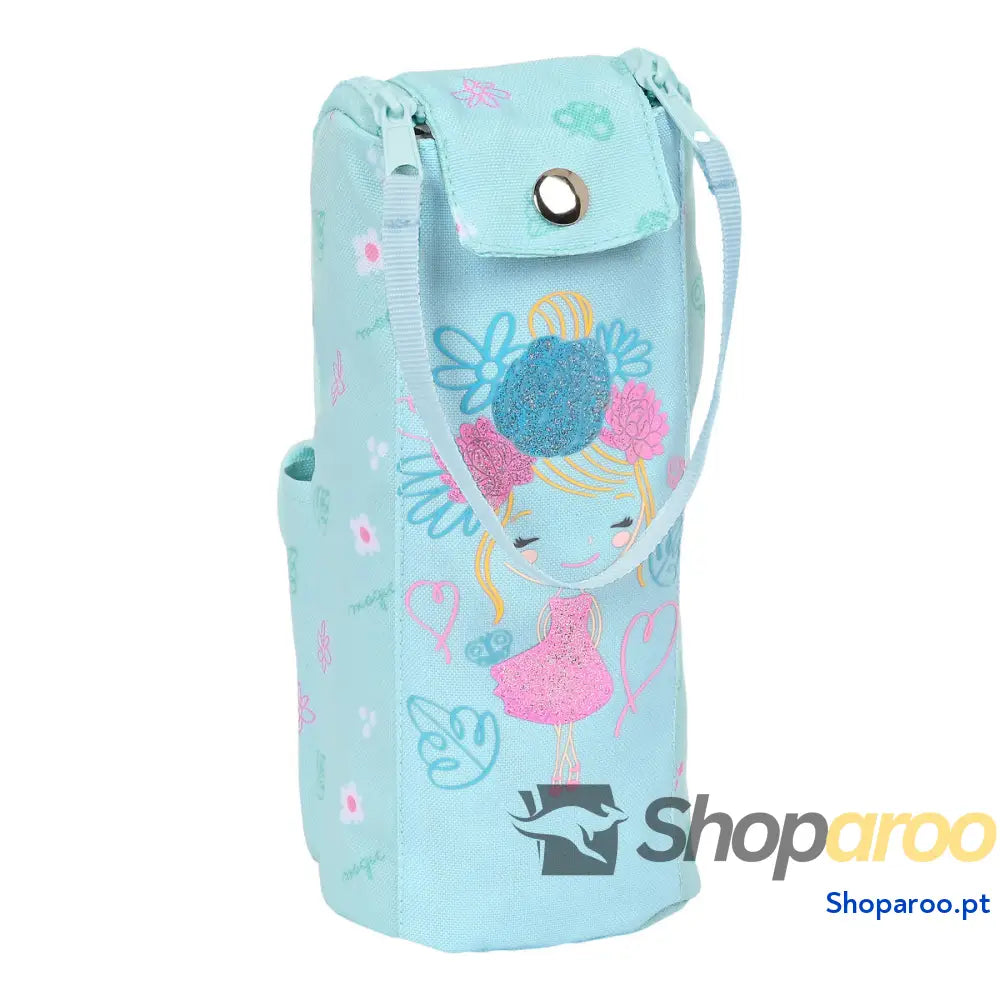 Bolsa Escolar Glow Lab Cute doll Azul Claro (6 x 21 x 6 cm)