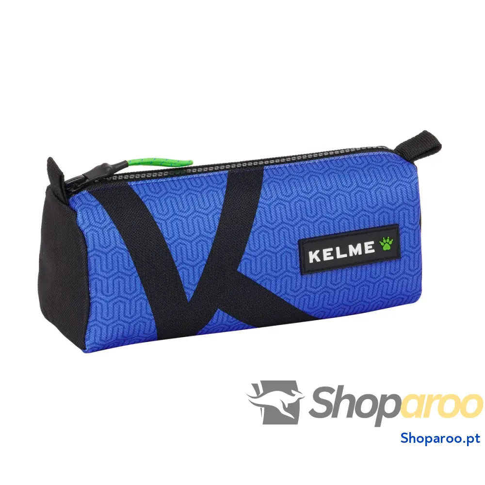 Bolsa Escolar Kelme Royal Azul Preto 21 x 8 x 7 cm