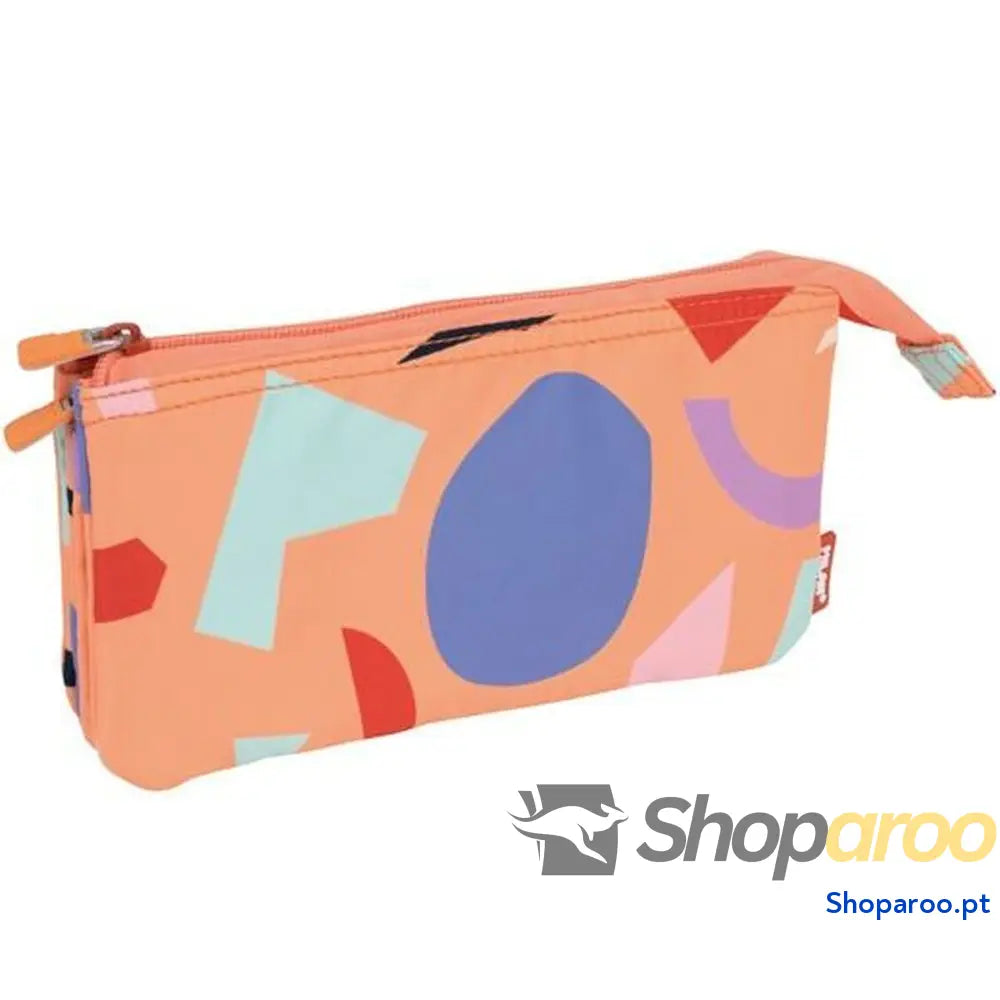Bolsa Escolar Milan Animals Laranja 22 x 12 x 4 cm