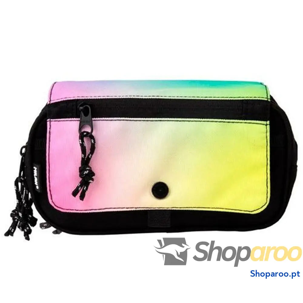 Bolsa Escolar Milan Sunset Preto 13 x 24 x 10 cm