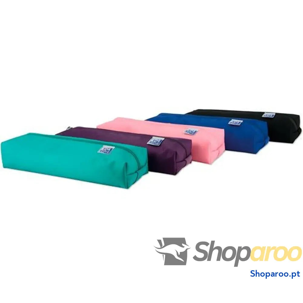 Bolsa Escolar Oxford 400150280 Multicolor 22 x 7 x 3,5 cm (5 Unidades)