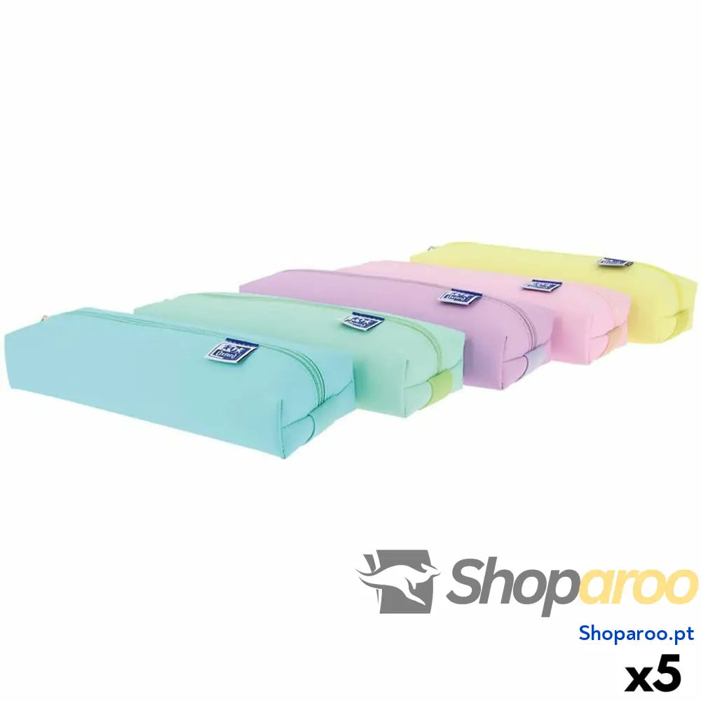 Bolsa Escolar Oxford Live & Go Multicolor 22 x 7 x 3,5 cm (5 Unidades)