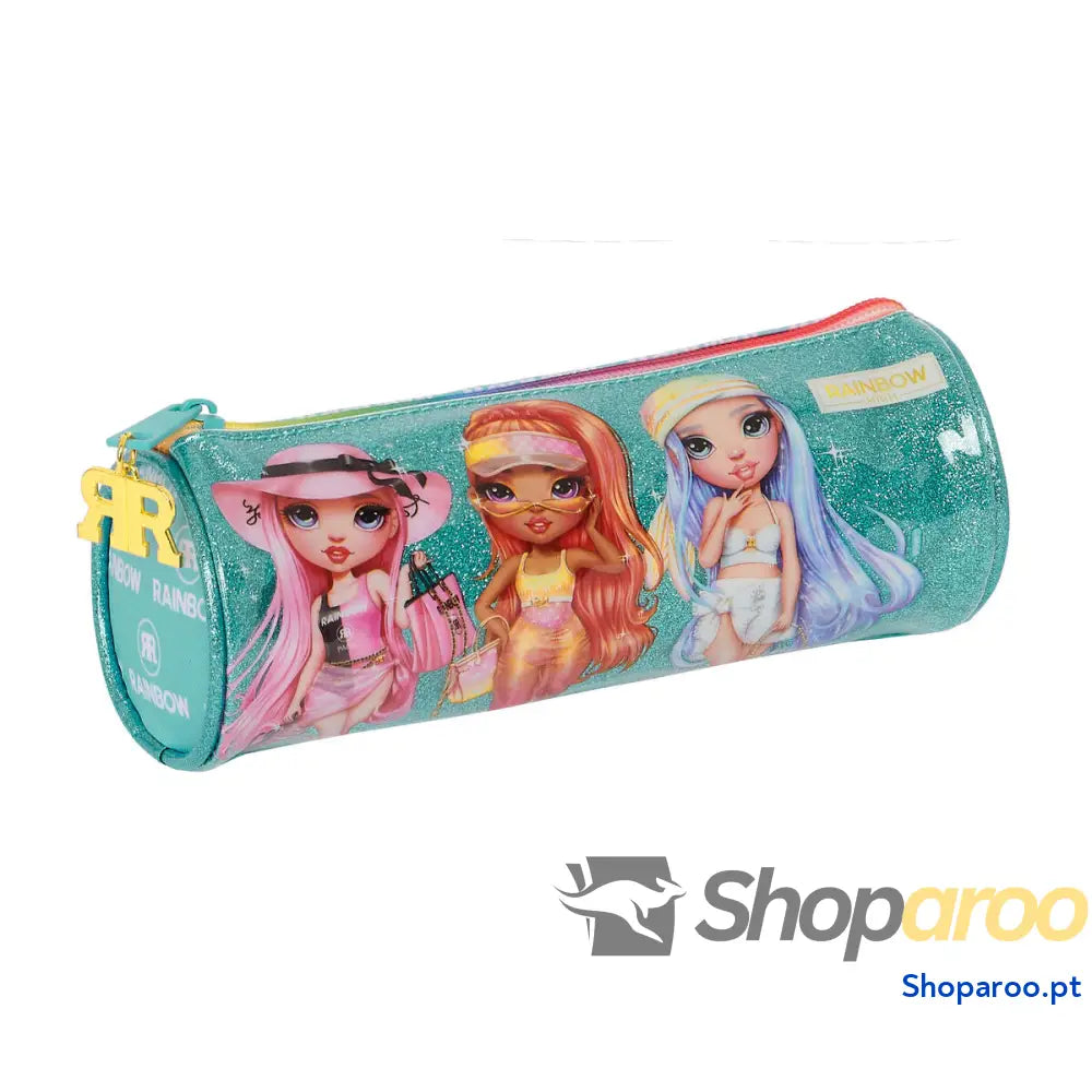 Bolsa Escolar Rainbow High Paradise Turquesa 20 x 7 x 7 cm