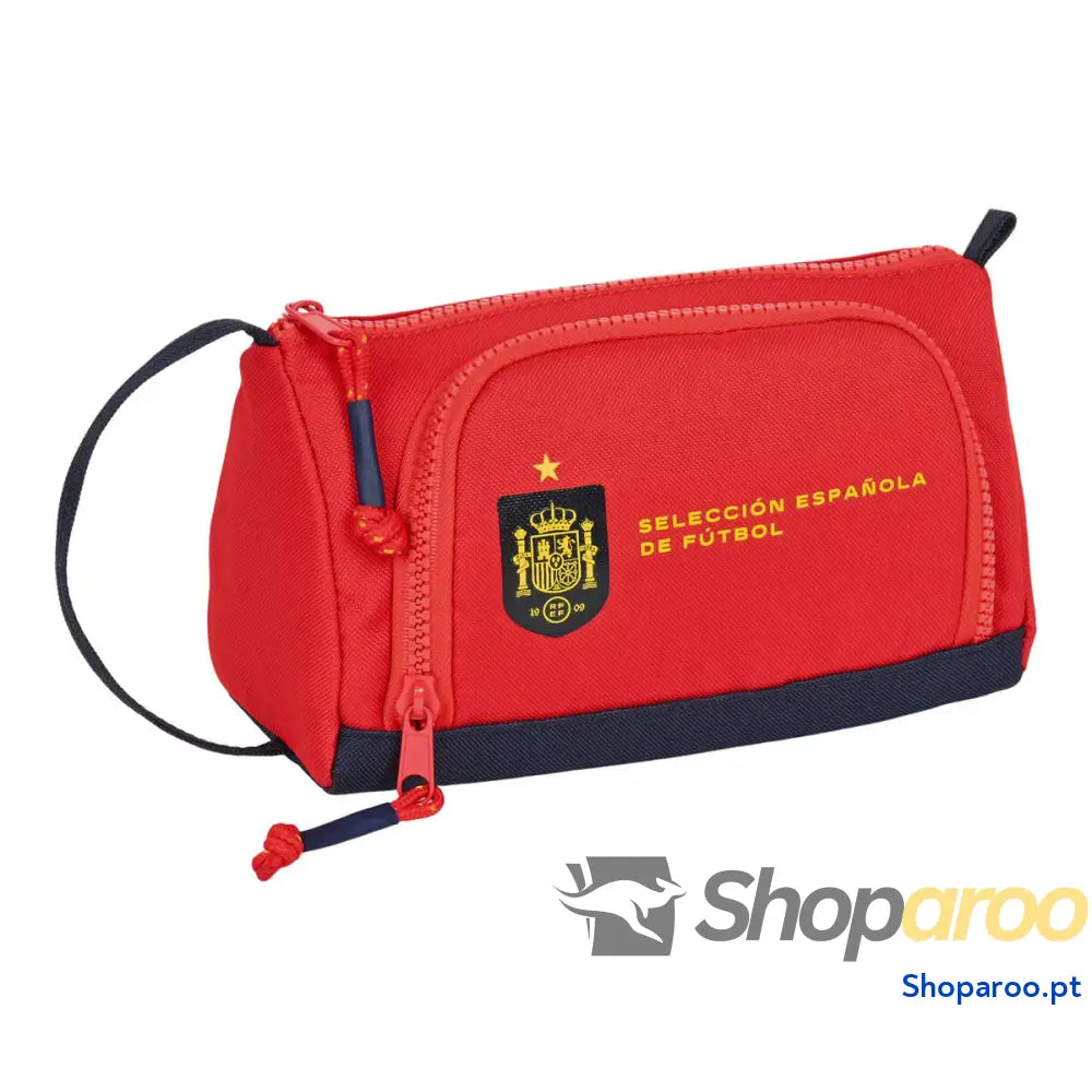 Bolsa Escolar RFEF Azul Vermelho 20 x 11 x 8.5 cm (32 Peças)
