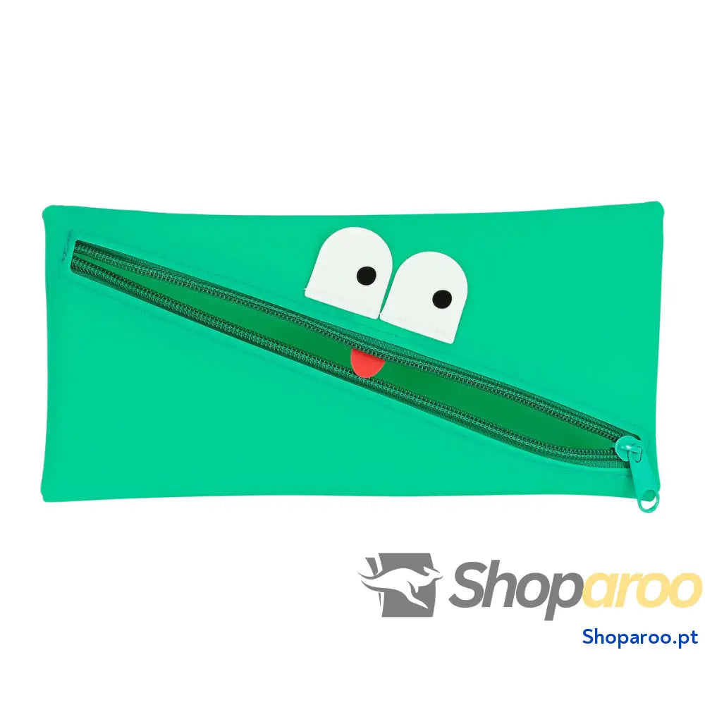 Bolsa Escolar Safta   Face 22 x 11 x 1 cm Verde