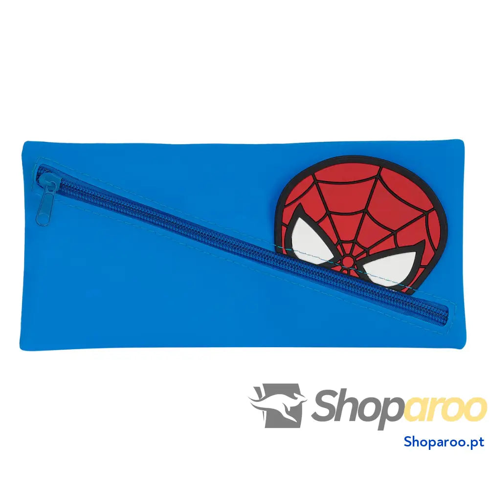 Bolsa Escolar Spider-Man Azul Marinho 22 x 11 x 1 cm