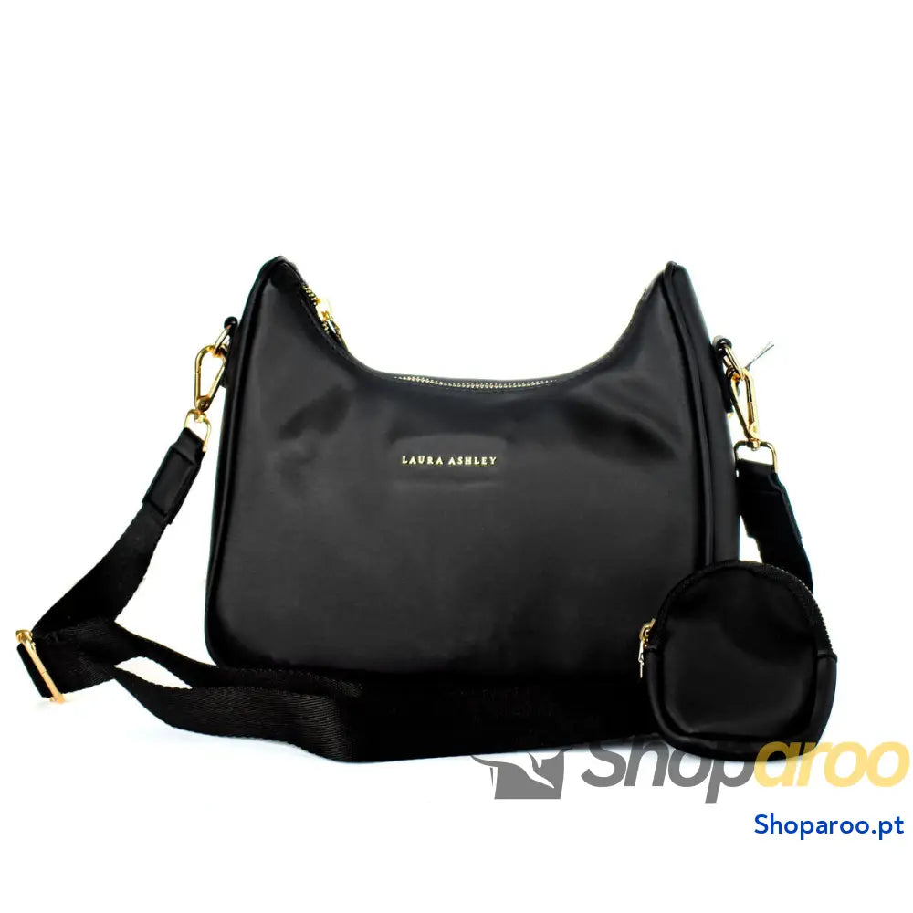 Bolsa Mulher Laura Ashley CLARENCE-NOIR Preto 25 x 20 10 cm
