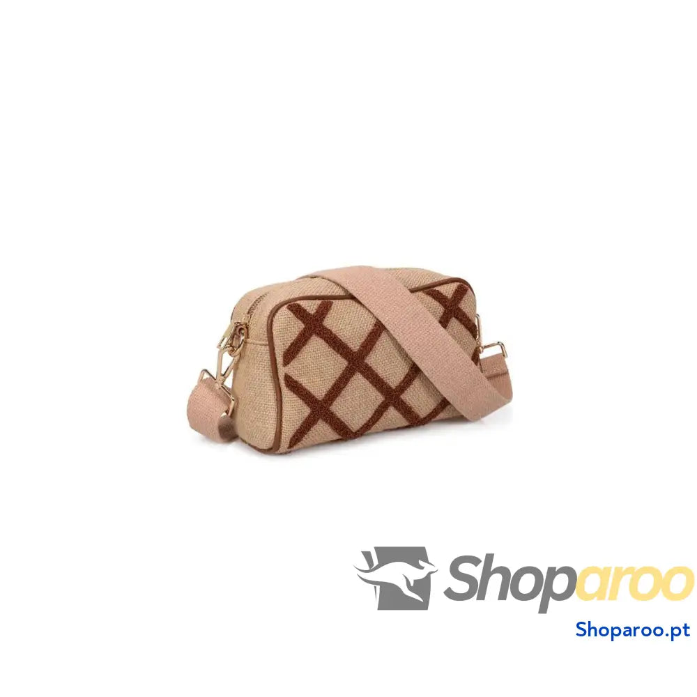 Bolsa Mulher Laura Ashley LENORE-QUILTED-TAN Castanho 23 x 15 x 9 cm