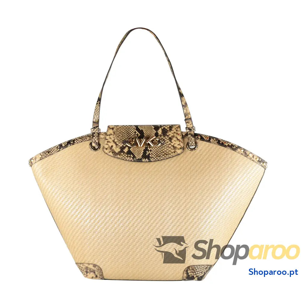 Bolsa Mulher Michael Kors 30T1GZYTT4W-NATURAL Castanho 26-56 x 38 x 13 cm