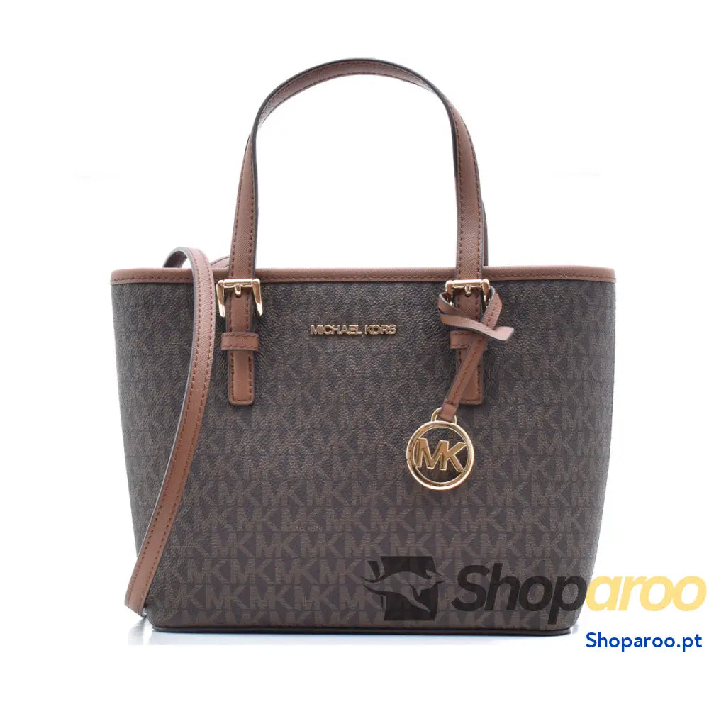 Bolsa Mulher Michael Kors 35T9GTVT0B-BROWN Castanho 22 x 18 10 cm