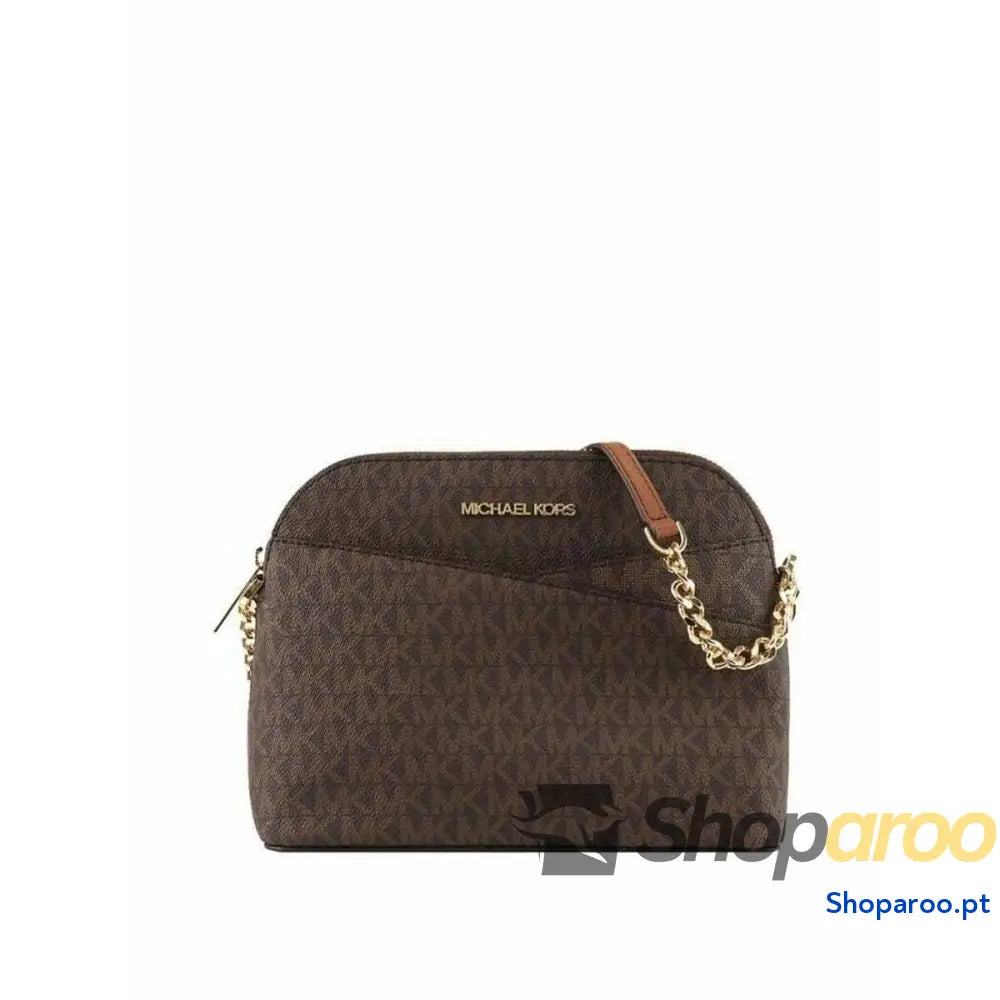 Bolsa Mulher Michael Kors Jet Set Castanho 21 x 16 x 9 cm