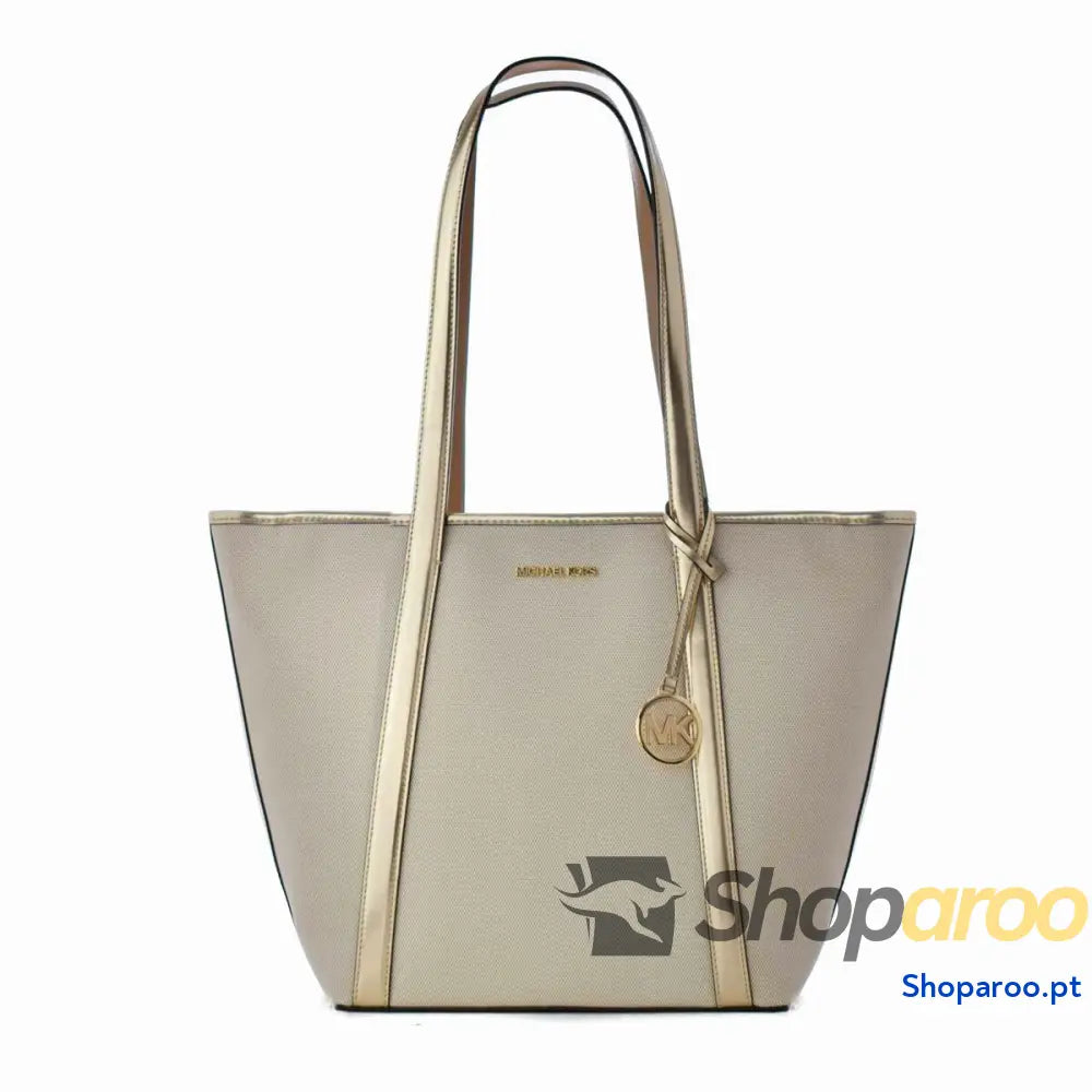 Bolsa Mulher Michael Kors PRATT Dourado 29 x 28 x 12 cm