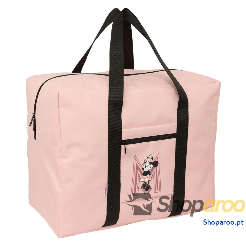 Bolsa Mulher Minnie Mouse Blush Cor de Rosa 50 x 40 28 cm