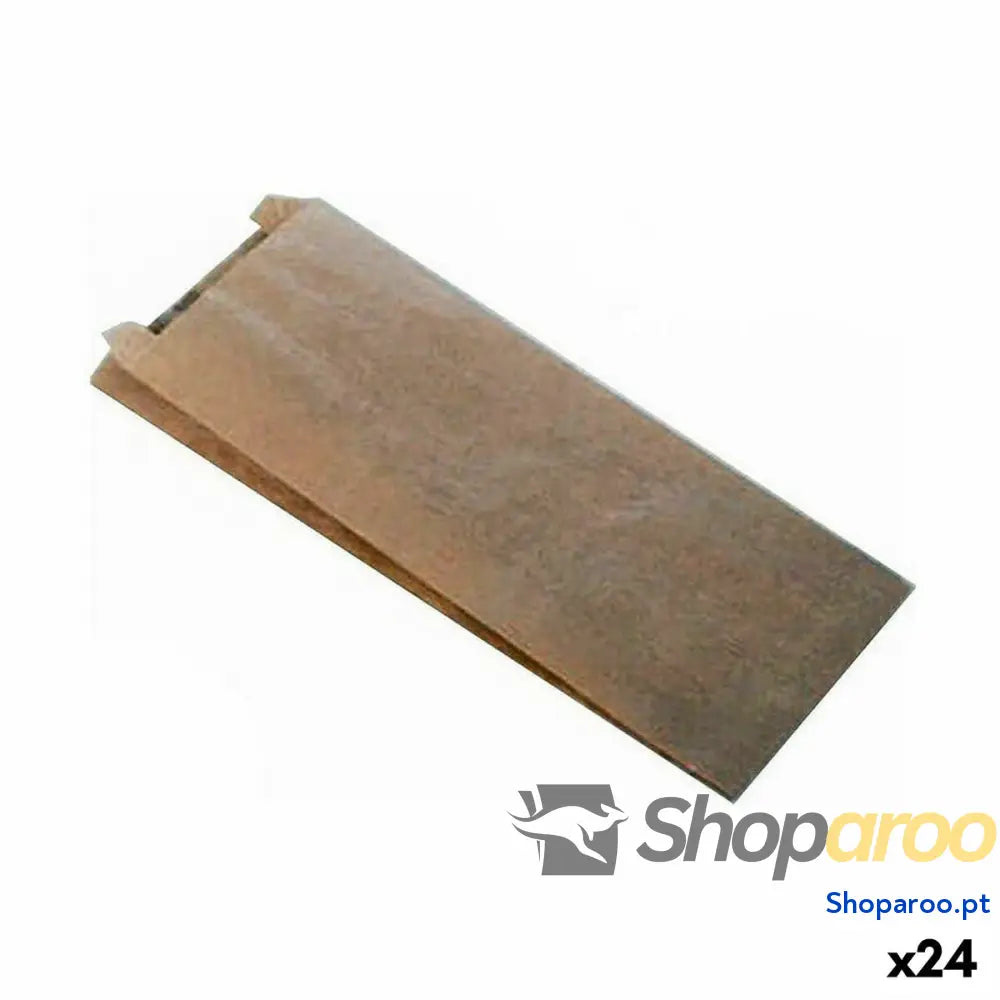 Bolsa para Sanduíches Algon Papel kraft 27 x 12 cm Descartáveis 30 Peças (24 Unidades)
