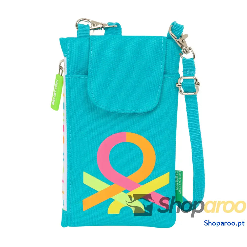 Bolsa para telemóvel Benetton Summer Azul