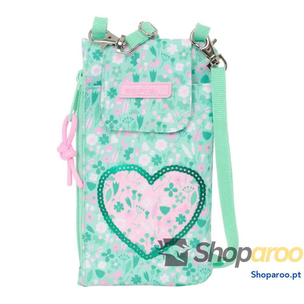 Bolsa para telemóvel Safta Cuore Menta