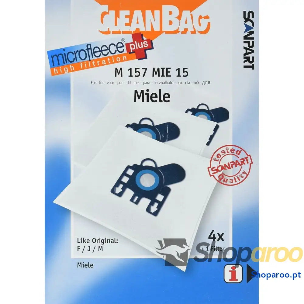 Bolsa Sobresselente para Aspirador Scanpart M 157 MIE 15 MIELE