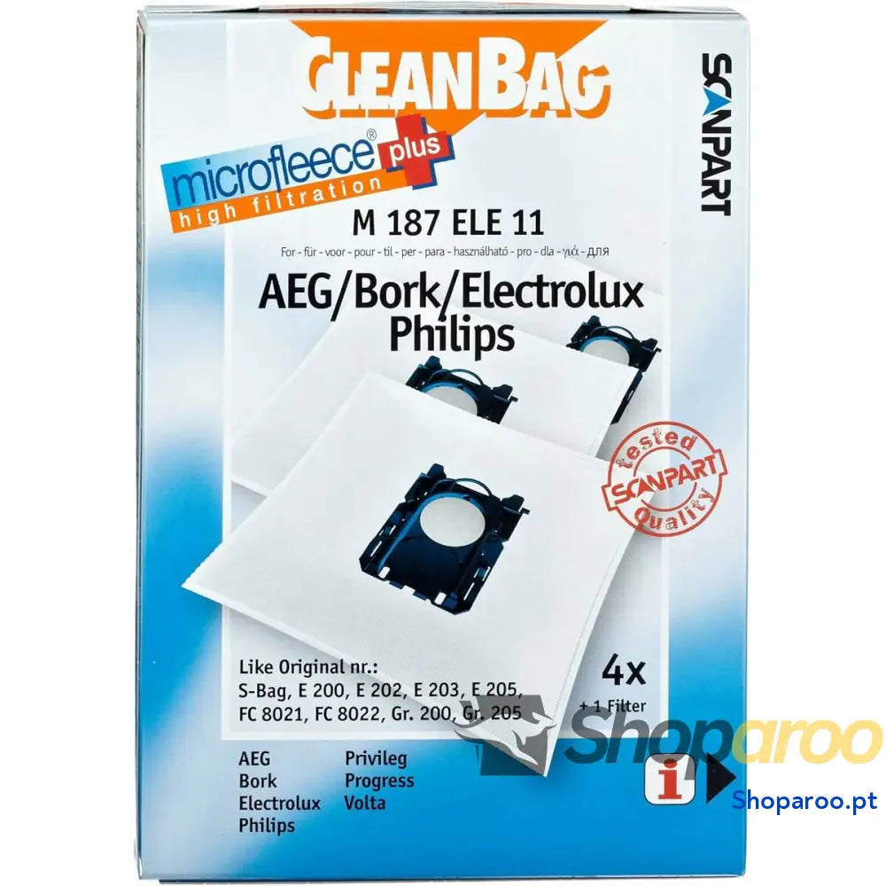 Bolsa Sobresselente para Aspirador Scanpart M 187 ELE11