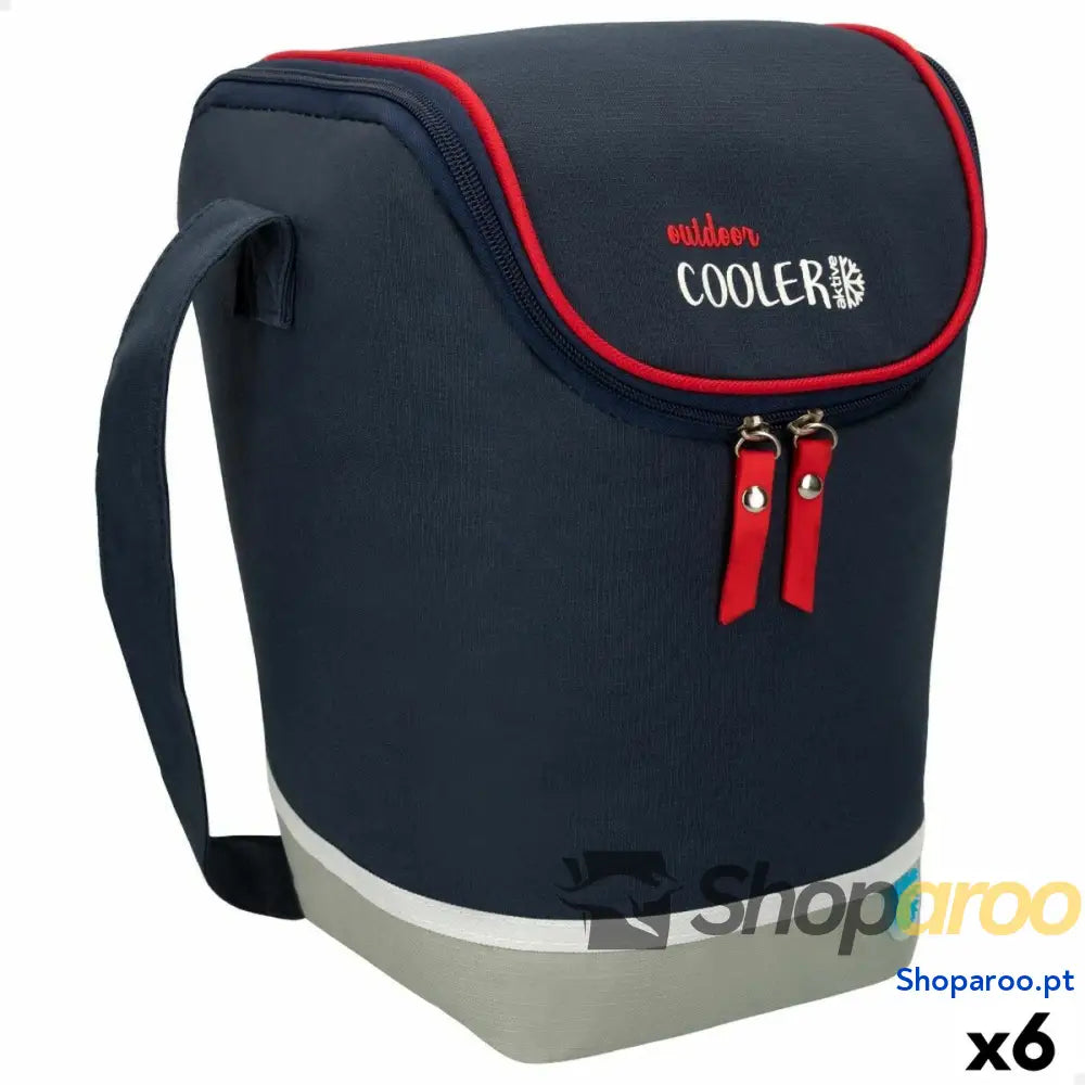Bolsa Térmica Aktive Azul Marinho 19 x 29 x 19 cm (6 Unidades)